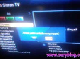 Menghapus Chanel Siaran Tv Parabola